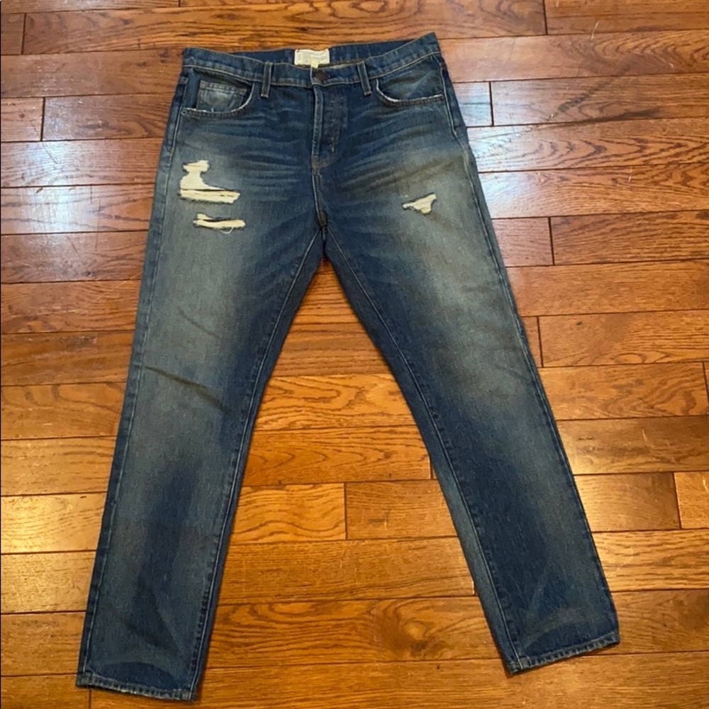 Current/Elliott Straight Leg Jeans size 28